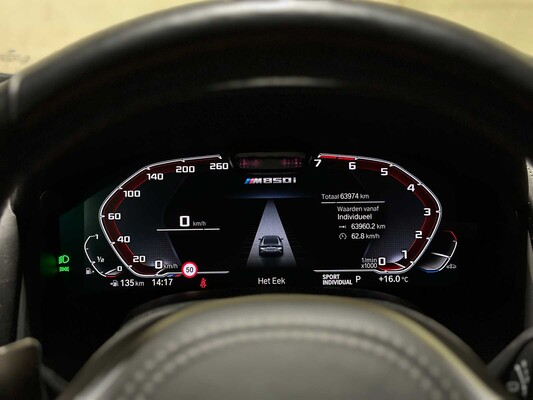 BMW M850i xDrive 4.4 V8 High Executive 530hp 2022 G16 8-series Gran Coupe, GHF-05-B