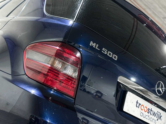 Mercedes-Benz ML500 5.0 V8 306hp 2006 M-class, K-267-VB Youngtimer