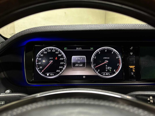 Mercedes-Benz S500 4.7 V8 4Matic Lang Edition 1 456hp 2014 S-class, JFK-67-X