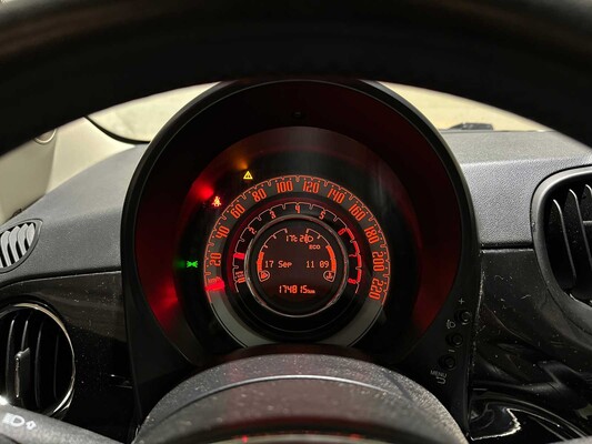 Fiat 500 0.9 TwinAir T Lounge 80hp 2017, PT-404-N