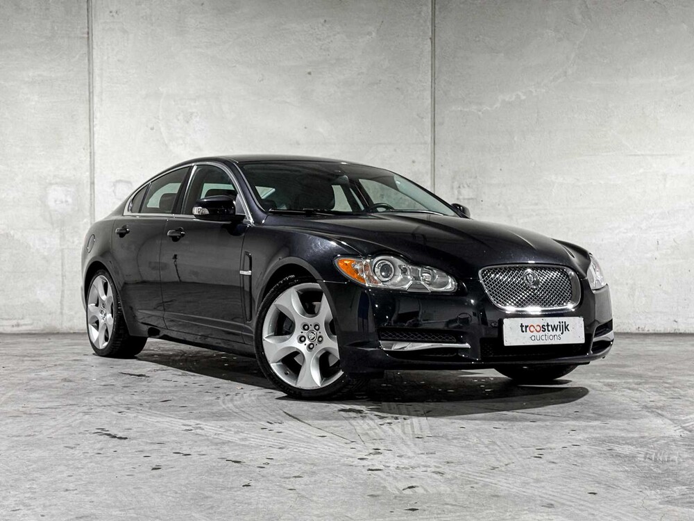 Jaguar XF 4.2 SV8 Supercharged V8 416pk 2008, X-627-SX Youngtimer