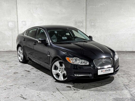 Jaguar XF 4.2 SV8 Supercharged V8 416pk 2008, X-627-SX Youngtimer