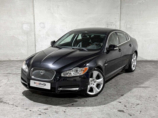Jaguar XF 4.2 SV8 Supercharged V8 416pk 2008, X-627-SX Youngtimer