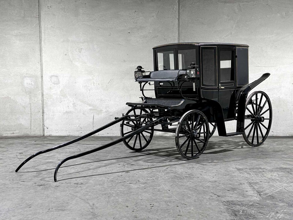 Koets Berline Klassieke Paardenkoets