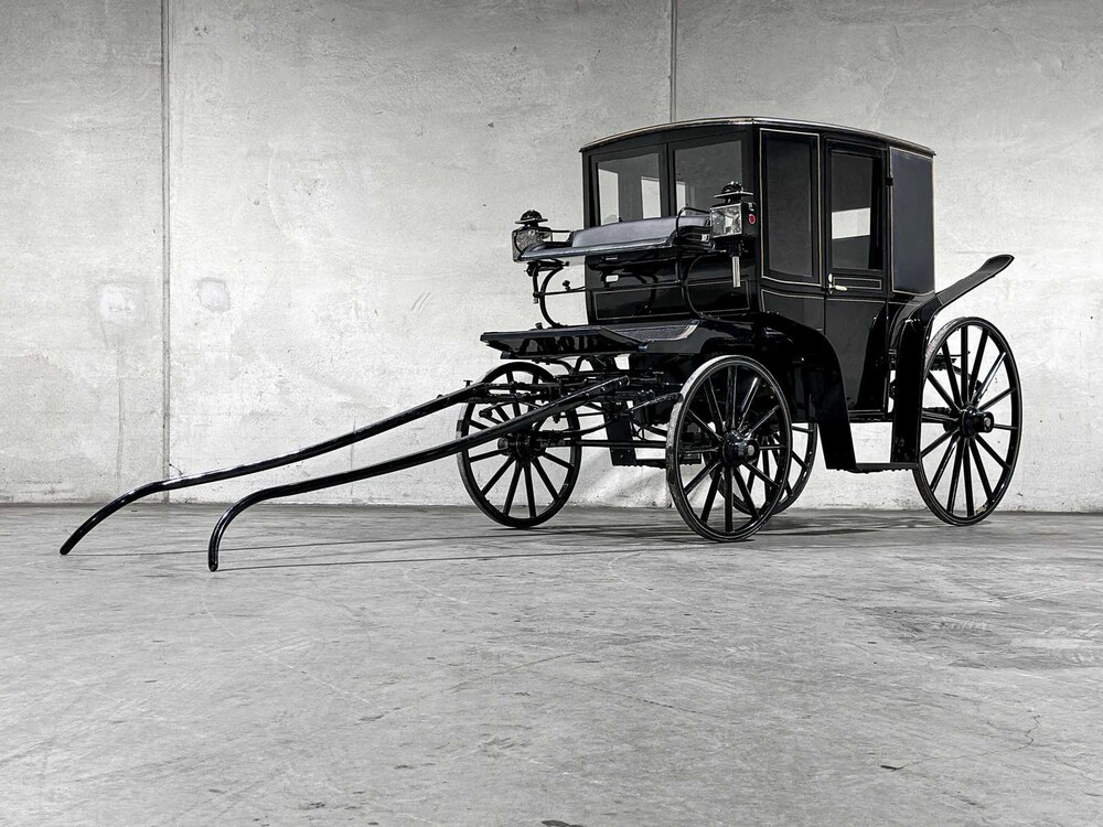 Koets Berline Klassieke Paardenkoets