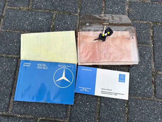 Mercedes-Benz 450SL Convertible -Hardtop- 180pk 1980 SL-Klasse