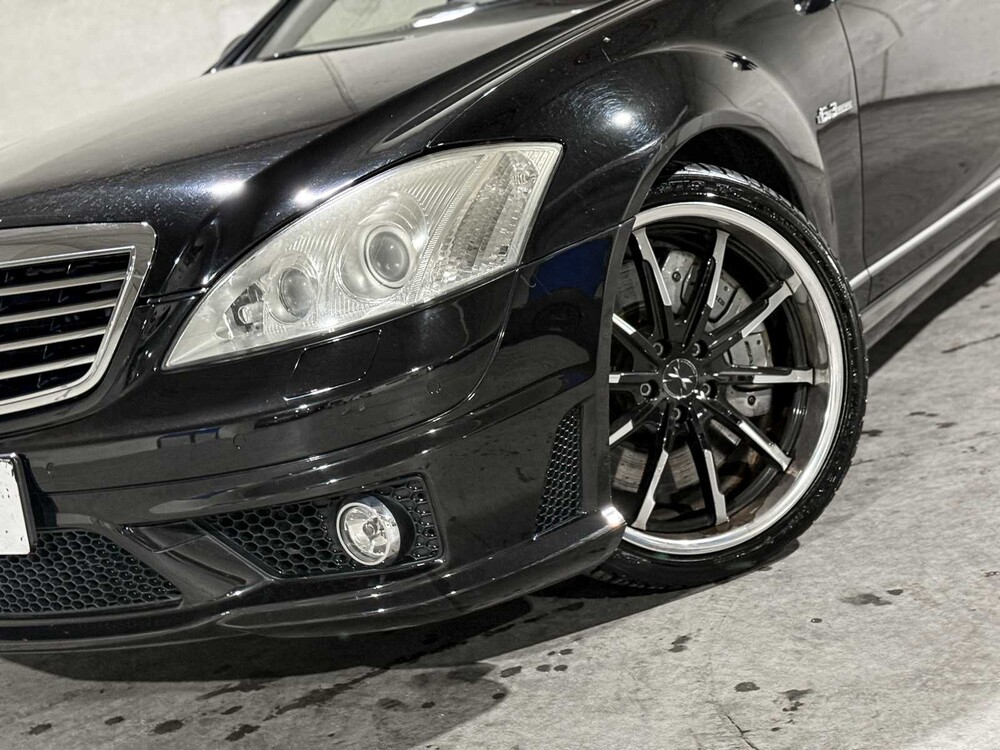 Mercedes-Benz S63 AMG Lang 6.2 V8 525pk 2007 S-klasse, JGH-07-S Youngtimer