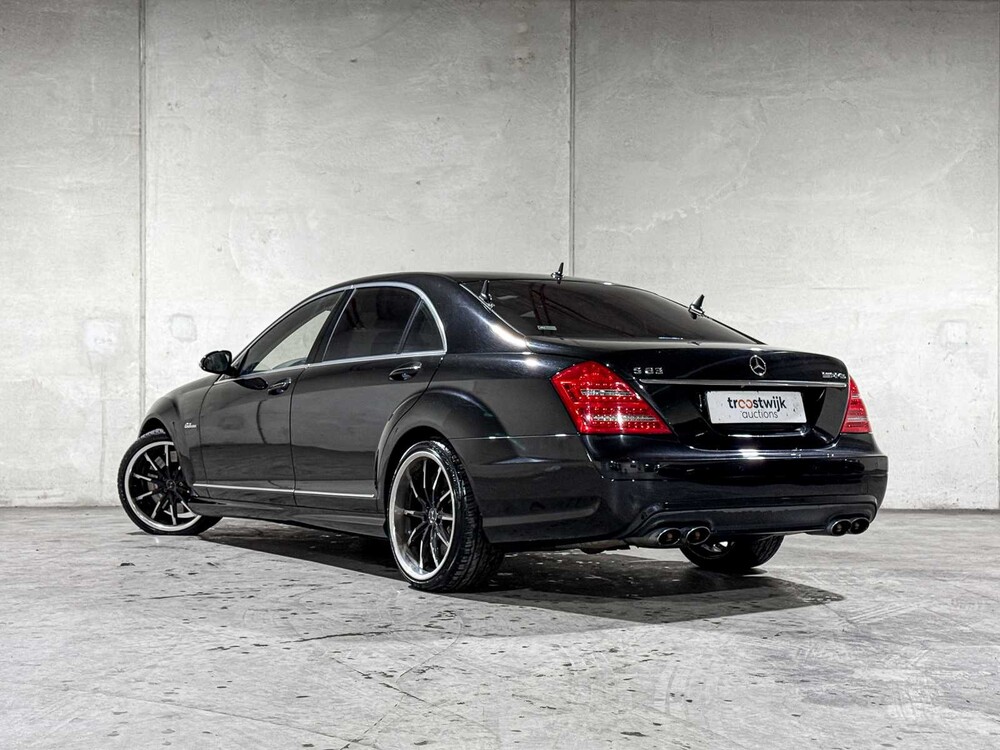 Mercedes-Benz S63 AMG Lang 6.2 V8 525pk 2007 S-klasse, JGH-07-S Youngtimer