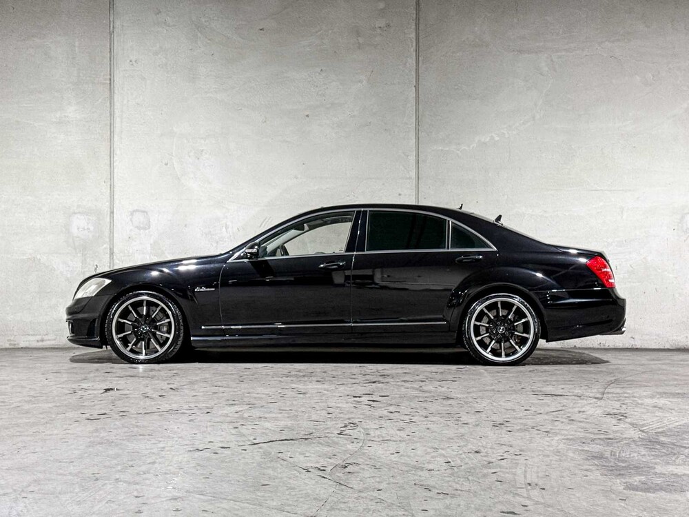 Mercedes-Benz S63 AMG Lang 6.2 V8 525pk 2007 S-klasse, JGH-07-S Youngtimer