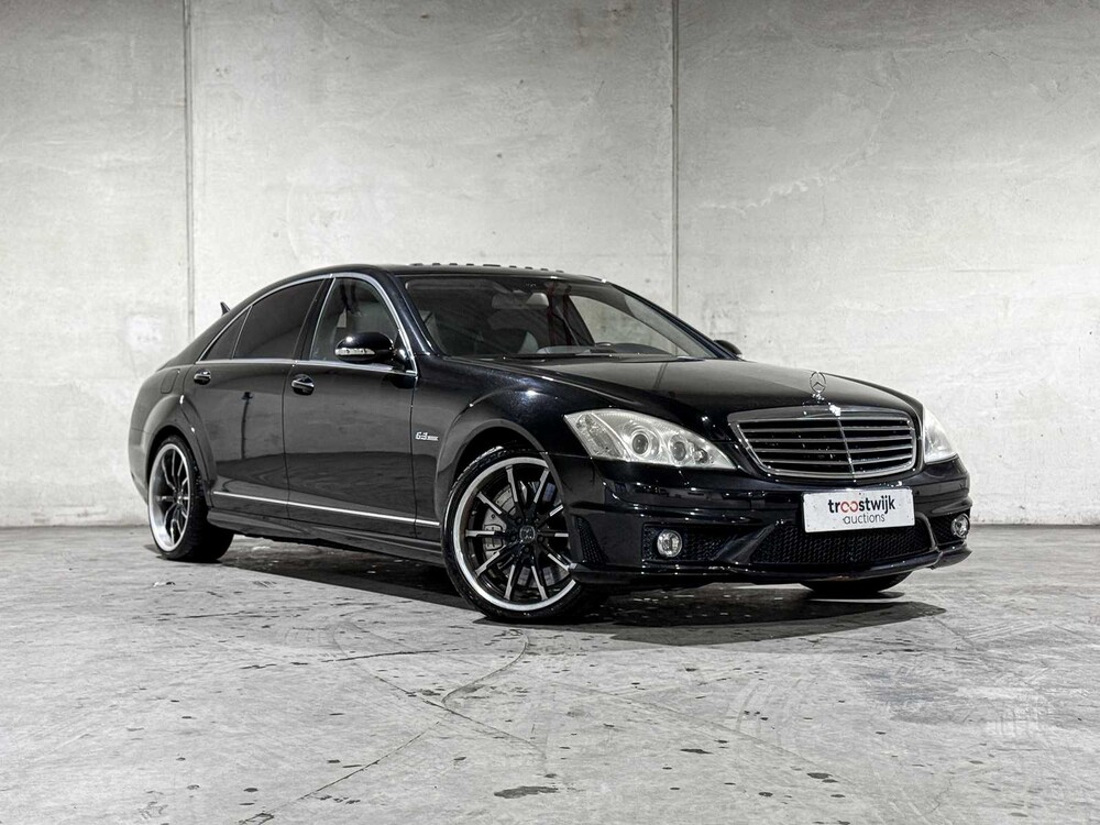 Mercedes-Benz S63 AMG Lang 6.2 V8 525pk 2007 S-klasse, JGH-07-S Youngtimer