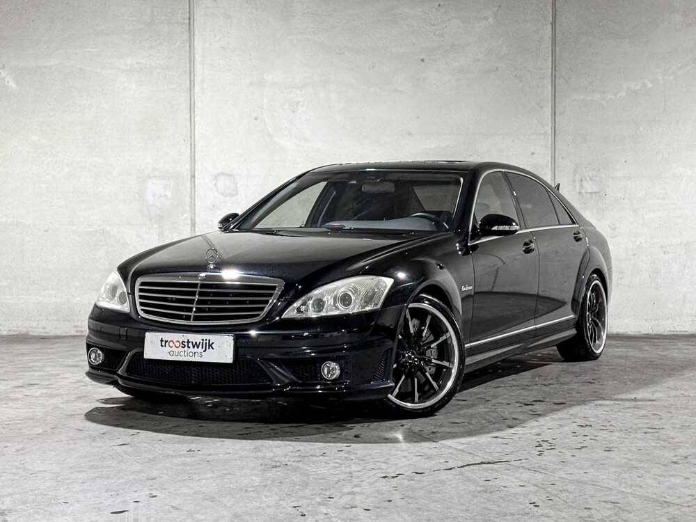Mercedes-Benz S63 AMG Lang 6.2 V8 525pk 2007 S-klasse, JGH-07-S Youngtimer