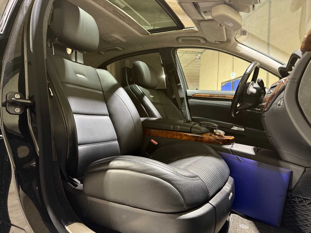 Mercedes-Benz S63 AMG Lang 6.2 V8 525pk 2007 S-klasse, JGH-07-S Youngtimer