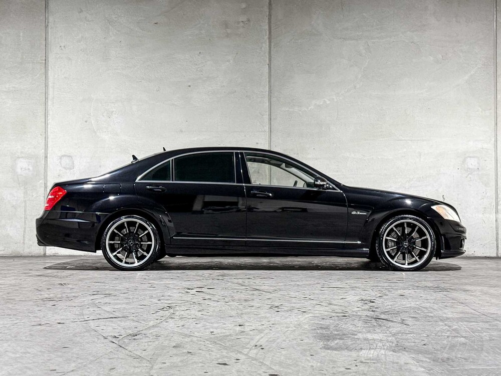 Mercedes-Benz S63 AMG Lang 6.2 V8 525pk 2007 S-klasse, JGH-07-S Youngtimer