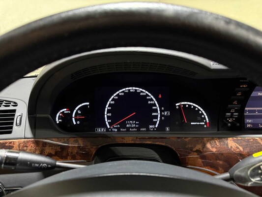 Mercedes-Benz S63 AMG Lang 6.2 V8 525pk 2007 S-klasse, JGH-07-S Youngtimer