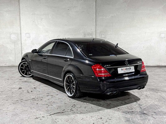 Mercedes-Benz S63 AMG Lang 6.2 V8 525pk 2007 S-klasse, JGH-07-S Youngtimer