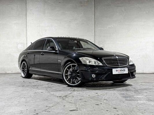 Mercedes-Benz S63 AMG Lang 6.2 V8 525pk 2007 S-klasse, JGH-07-S Youngtimer