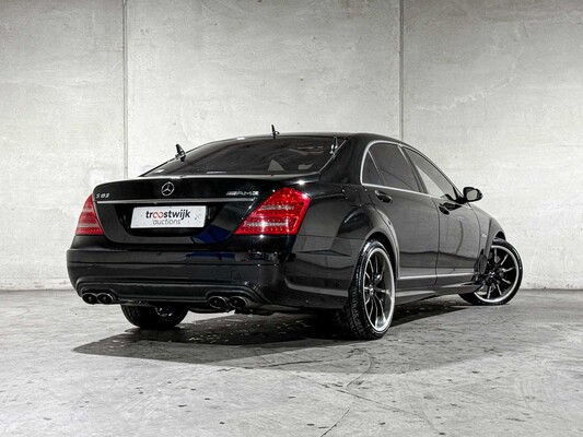 Mercedes-Benz S63 AMG Lang 6.2 V8 525pk 2007 S-klasse, JGH-07-S Youngtimer