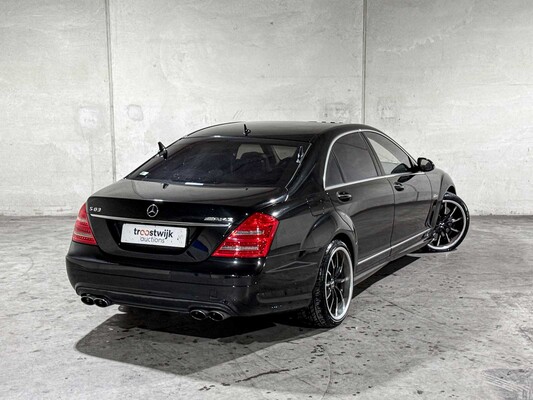 Mercedes-Benz S63 AMG Lang 6.2 V8 525pk 2007 S-klasse, JGH-07-S Youngtimer