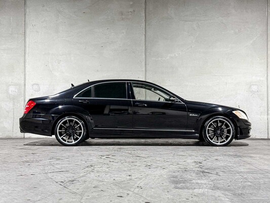 Mercedes-Benz S63 AMG Lang 6.2 V8 525pk 2007 S-klasse, JGH-07-S Youngtimer