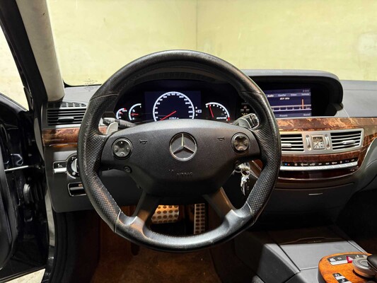 Mercedes-Benz S63 AMG Lang 6.2 V8 525pk 2007 S-klasse, JGH-07-S Youngtimer