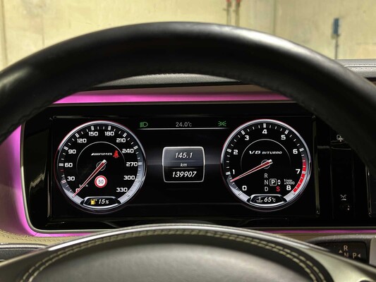 Mercedes-Benz S63 AMG 4Matic Lang 5.5 V8 585pk 2014 S-klasse, JG-345-H