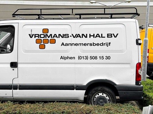 Renault Master T28 2.5 dCi 120pk 2007, 31-VHJ-8 Youngtimer Bedrijfswagen