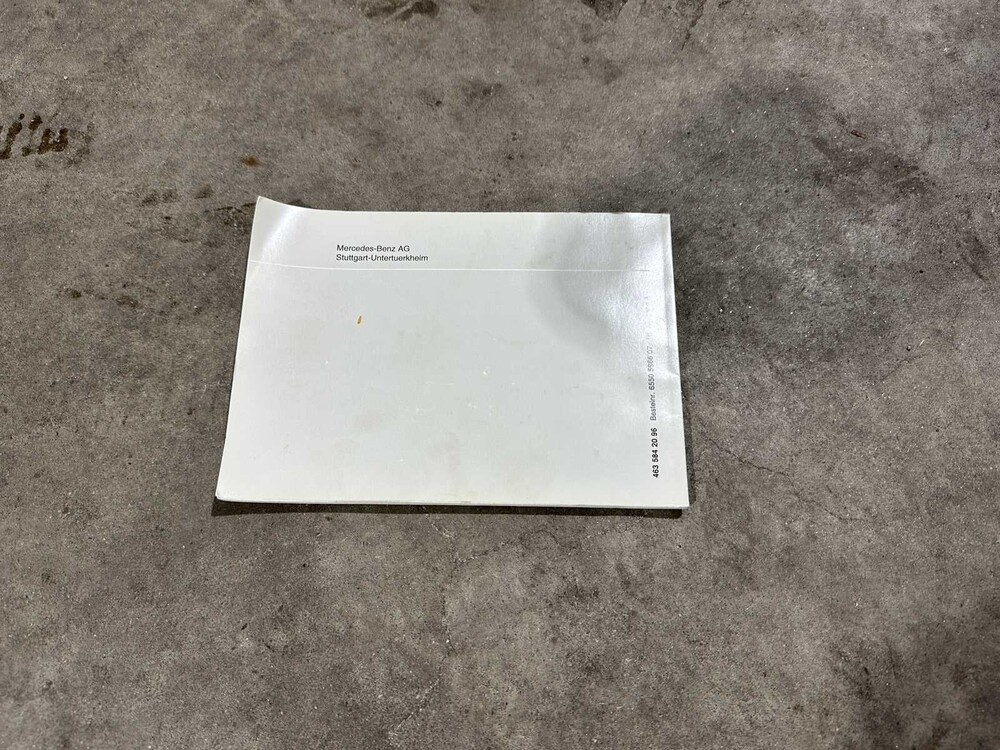 Mercedes-Benz G300 GE Short Nutzfahrzeug 170 PS 1991 G-Klasse, 6–VPX-81 Youngtimer