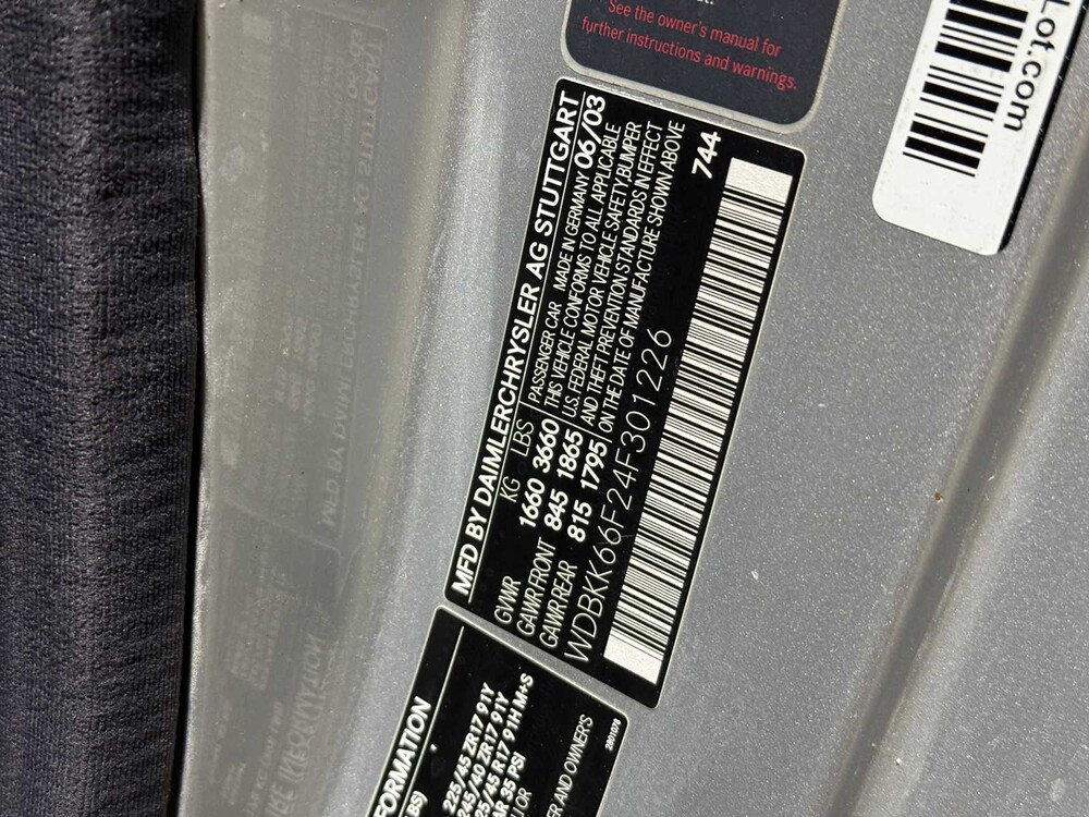 Mercedes-Benz SLK32 AMG 3,2 V6 354 PS 2004 SLK-Klasse Youngtimer