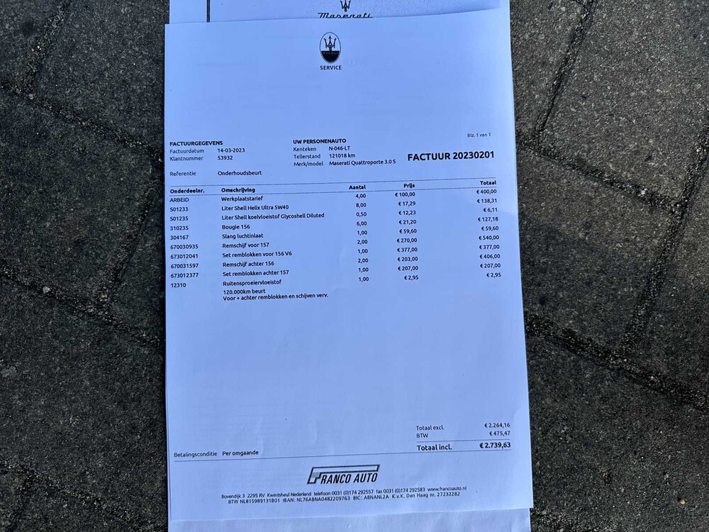 Maserati Quattroporte 3.0 V6 S Q4 411 PS 2015, N-046-LT