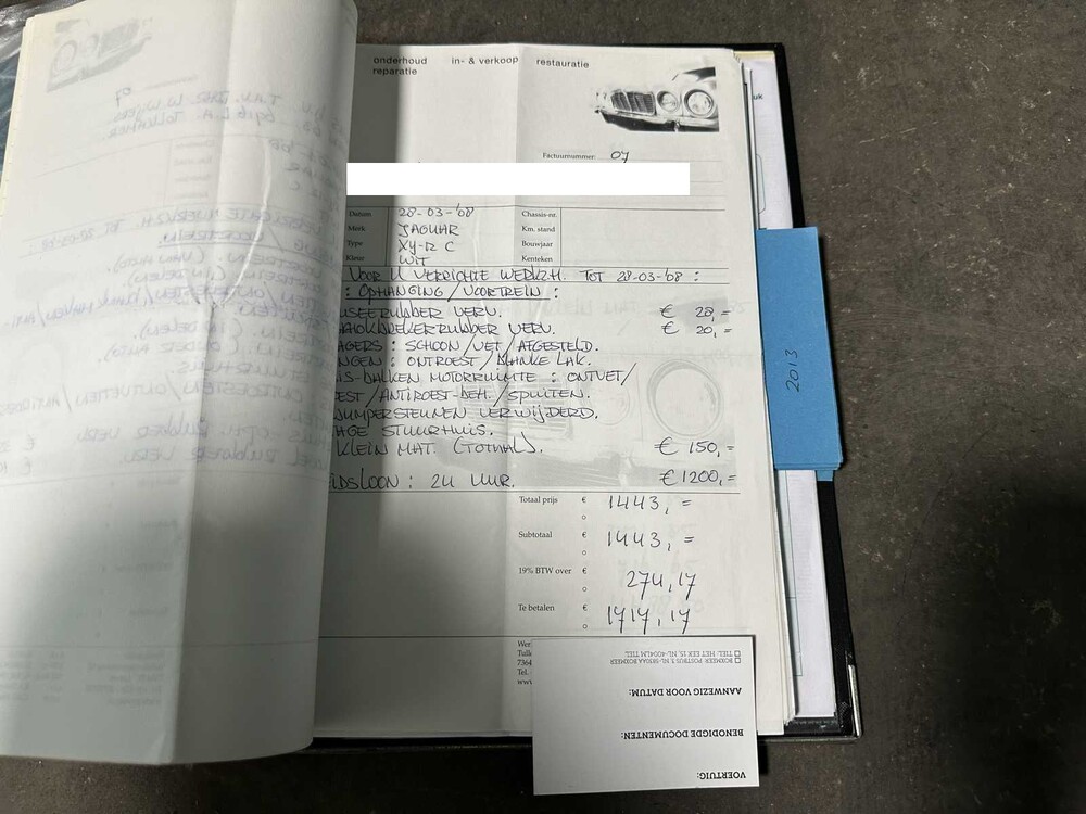 Jaguar XJ12 5,3 V12 Serie 2 Coupé 1976, 39-YD-88 Classic Car