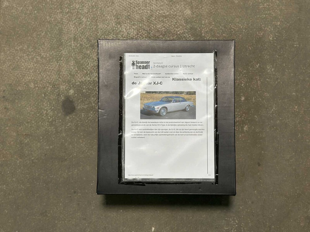 Jaguar XJ12 5,3 V12 Serie 2 Coupé 1976, 39-YD-88 Classic Car