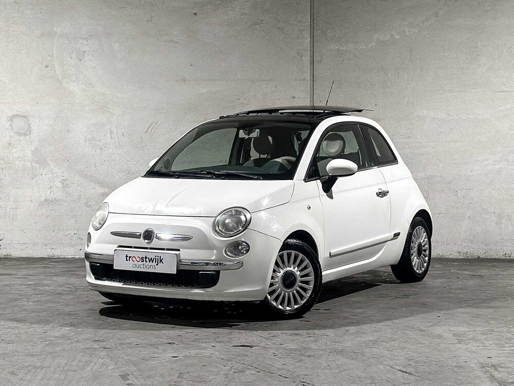 Fiat 500 1,2 Lounge -Automatik- 69 PS 2010 (Original-NL), 36-LBG-2