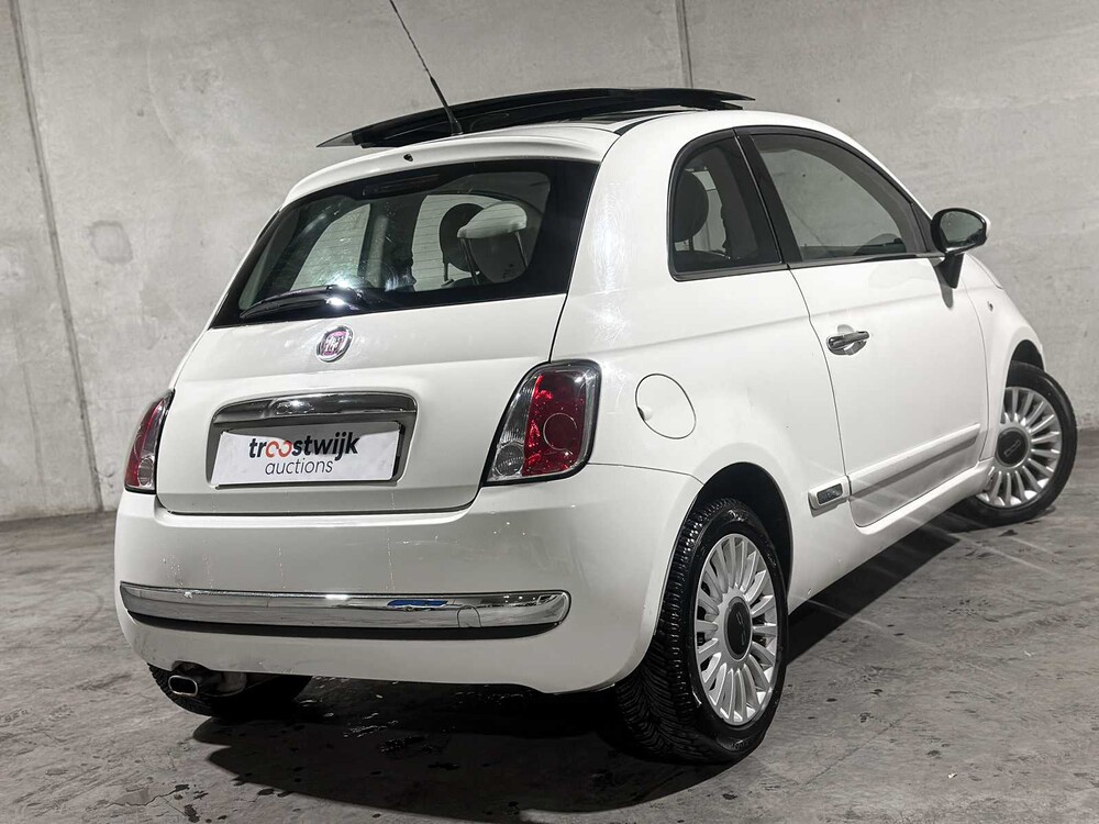 Fiat 500 1,2 Lounge -Automatik- 69 PS 2010 (Original-NL), 36-LBG-2