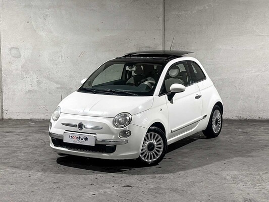 Fiat 500 1,2 Lounge -Automatik- 69 PS 2010 (Original-NL), 36-LBG-2