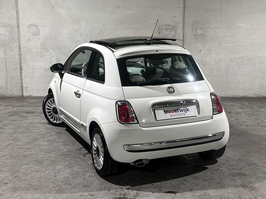 Fiat 500 1,2 Lounge -Automatik- 69 PS 2010 (Original-NL), 36-LBG-2