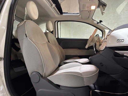 Fiat 500 1,2 Lounge -Automatik- 69 PS 2010 (Original-NL), 36-LBG-2