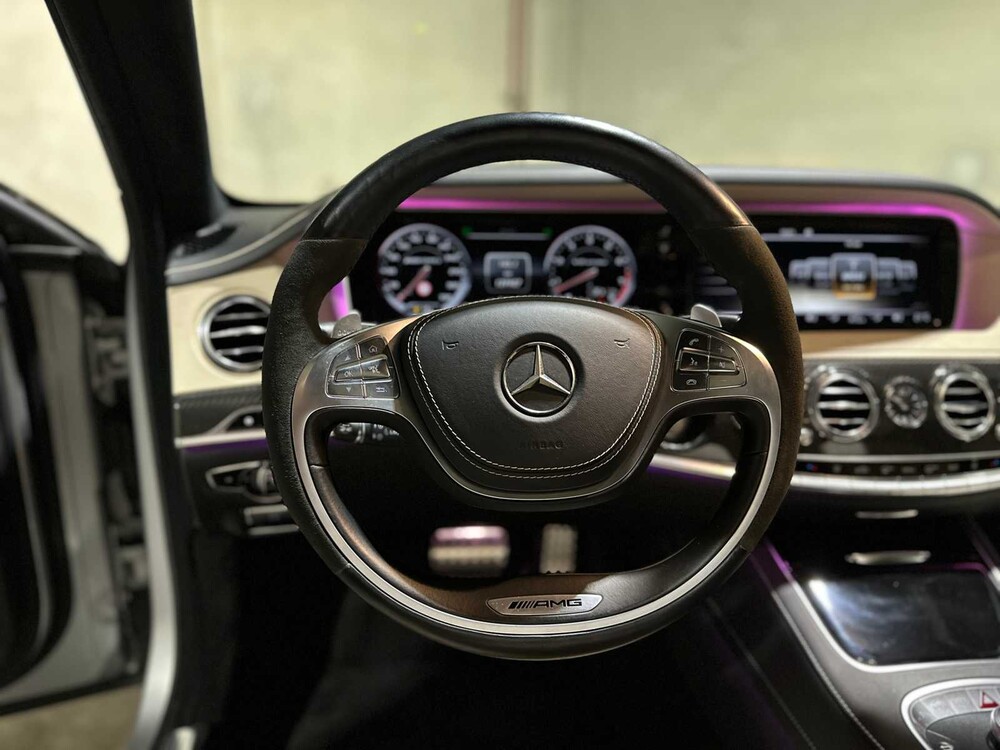 Mercedes-Benz S63 AMG 4Matic Lang 5.5 V8 585pk 2014 S-klasse, JG-345-H