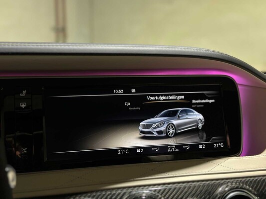 Mercedes-Benz S63 AMG 4Matic Lang 5.5 V8 585pk 2014 S-klasse, JG-345-H