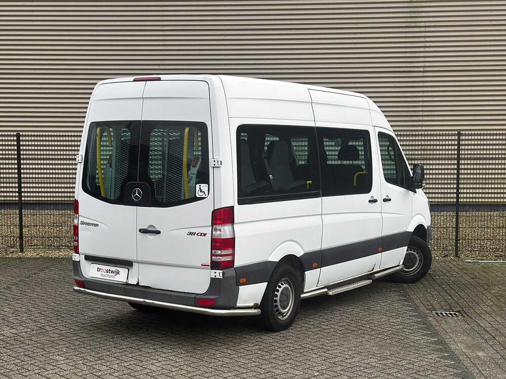 Mercedes-Benz Sprinter 311 2.2 CDI 366 9 persoons -Rolstoelbus- 109PK 2011, 37-PNG-9