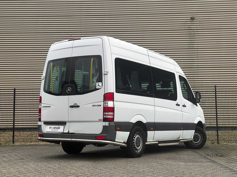 Mercedes-Benz Sprinter 311 2.2 CDI 366 9 persoons -Rolstoelbus- 109PK 2011, 37-PNG-9