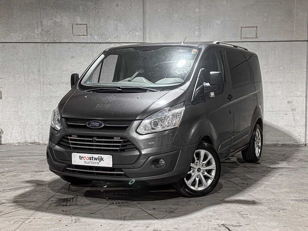 Ford Transit Custom 290 2.2 TDCI Limited DC 125pk 2016 Bedrijfswagen, VV-115-R 