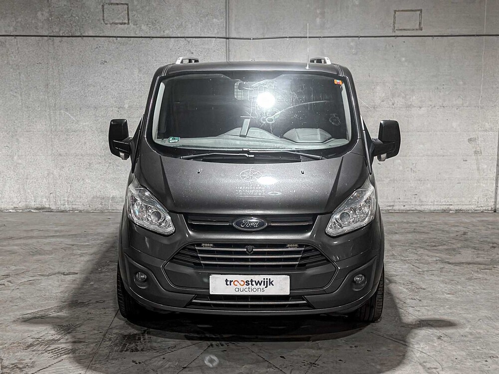 Ford Transit Custom 290 2.2 TDCI Limited DC 125pk 2016 Bedrijfswagen, VV-115-R 