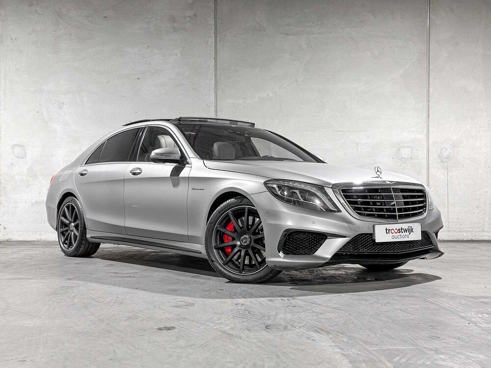 Mercedes-Benz S63 AMG 4Matic Lang 5.5 V8 585pk 2014 S-klasse, JG-345-H