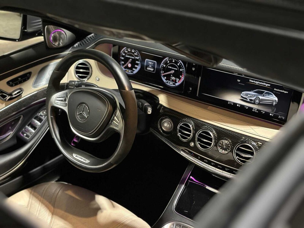 Mercedes-Benz S63 AMG 4Matic Long 5,5 V8 585 PS 2014 S-Klasse, JG-345-H