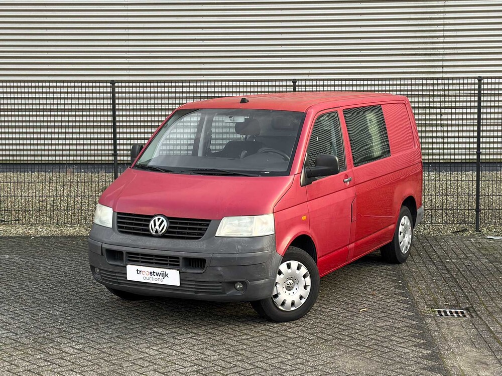 Volkswagen Transporter 2.5 TDI 300 Bud.DC 131pk 2005, 93-BT-SN Youngtimer