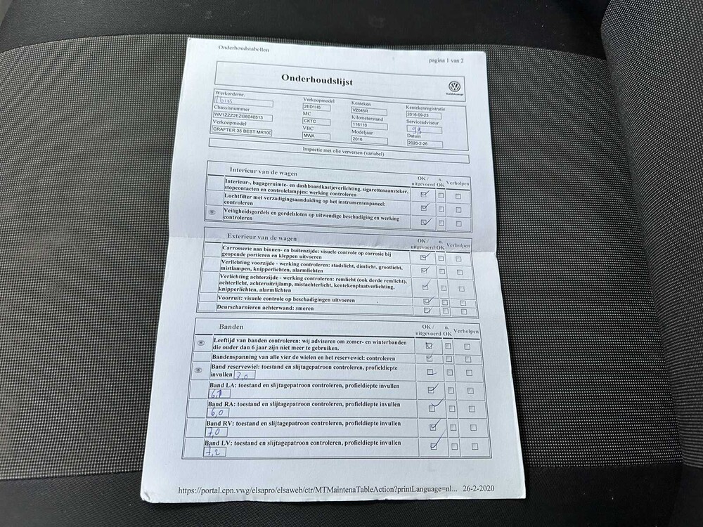 Volkswagen Crafter 50 2.0 TDI L2H1 BM 150 PS 2016, VZ-045-R