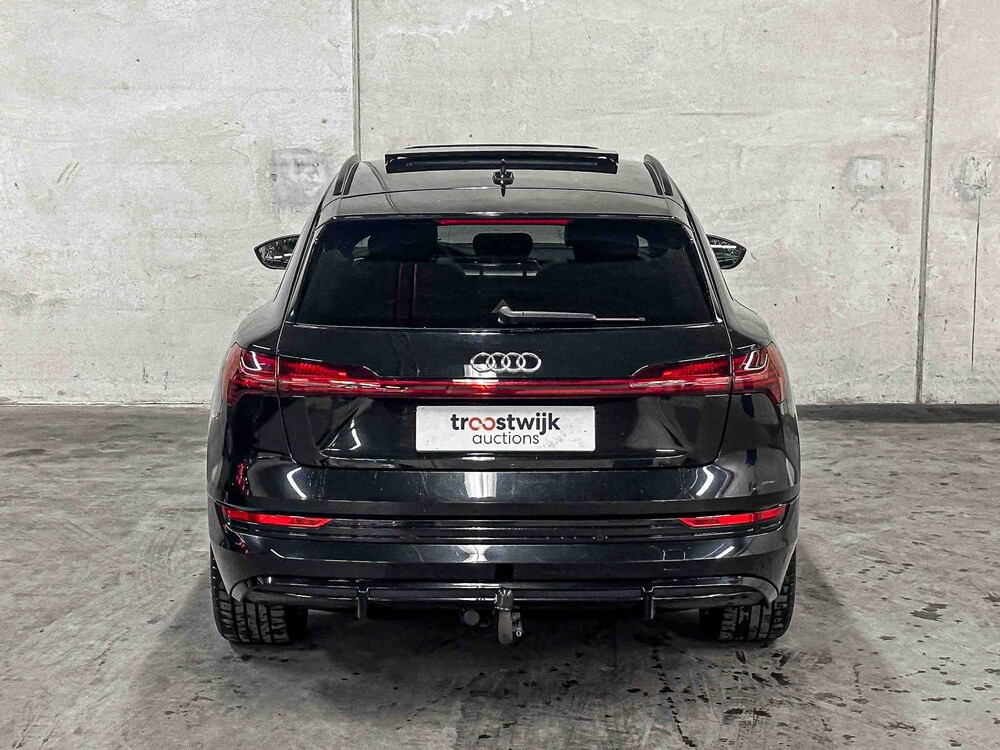 Audi e-tron 50 quattro Launch Edition schwarz 71 kWh S-Line 313PS 2019 (Original-NL + 1. Besitzer), G-119-XV