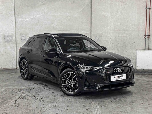 Audi e-tron 50 Quattro Launch Edition Black 71 kWh S-Line 313pk 2019 (Origineel-NL + 1e Eigenaar), G-119-XV