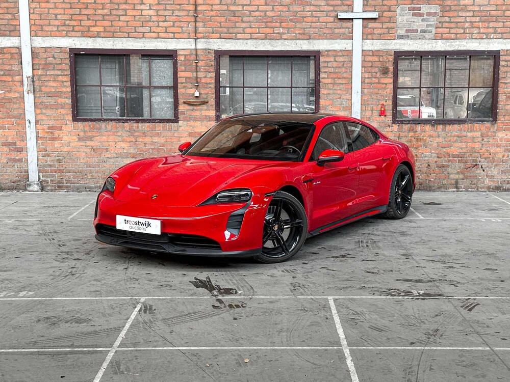 Porsche Taycan 4S PERFORMANCE 84kWh 489PS 2021 (Original-NL + 1. Besitzer)(Sport Design + Sport Chrono), K-789-NF