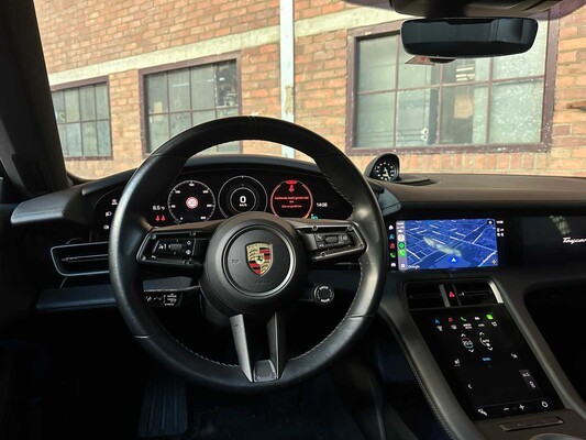 Porsche Taycan 4S PERFORMANCE 84kWh 489hp 2021 (Original-NL + 1st Owner)(Sport Design + Sport Chrono), K-789-NF